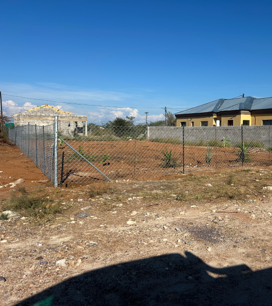 Chain-link and palisade fencing installed on a perimeter