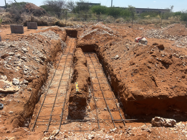 Site facilities and support buildings on an OddBall project site